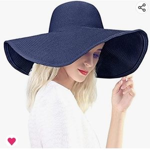 Wide Brim Summer Straw Sun Hat  Beachwear ☀ 🏖
